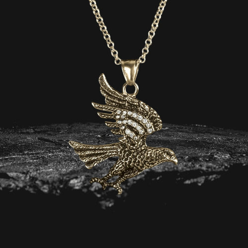 Daniel Steiger Golden Hawk Pendant