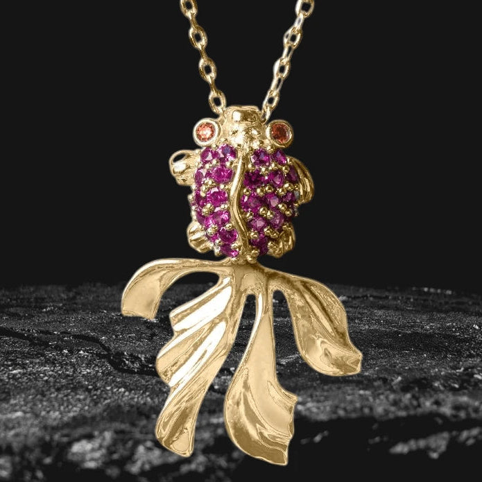 Daniel Steiger Aquatilis Rosa Pendant