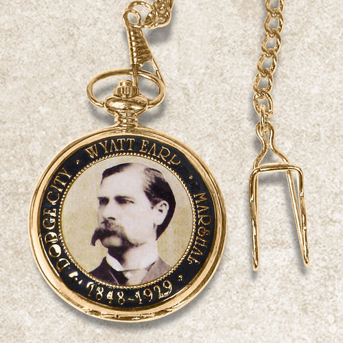 Daniel Steiger Western Legends Wyatt Earp Pocket Watch
