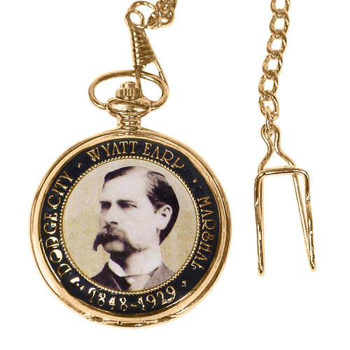 Daniel Steiger Western Legends Wyatt Earp Pocket Watch