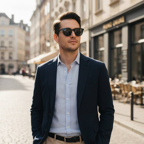 Daniel Steiger Reactive Round Smart Sunglasses