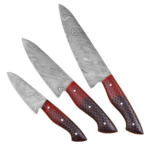 Daniel Steiger Maison Damas Kitchen Knife Set