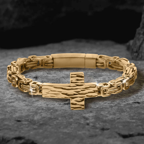 Daniel Steiger Golden Sentinel Men’s Bracelet