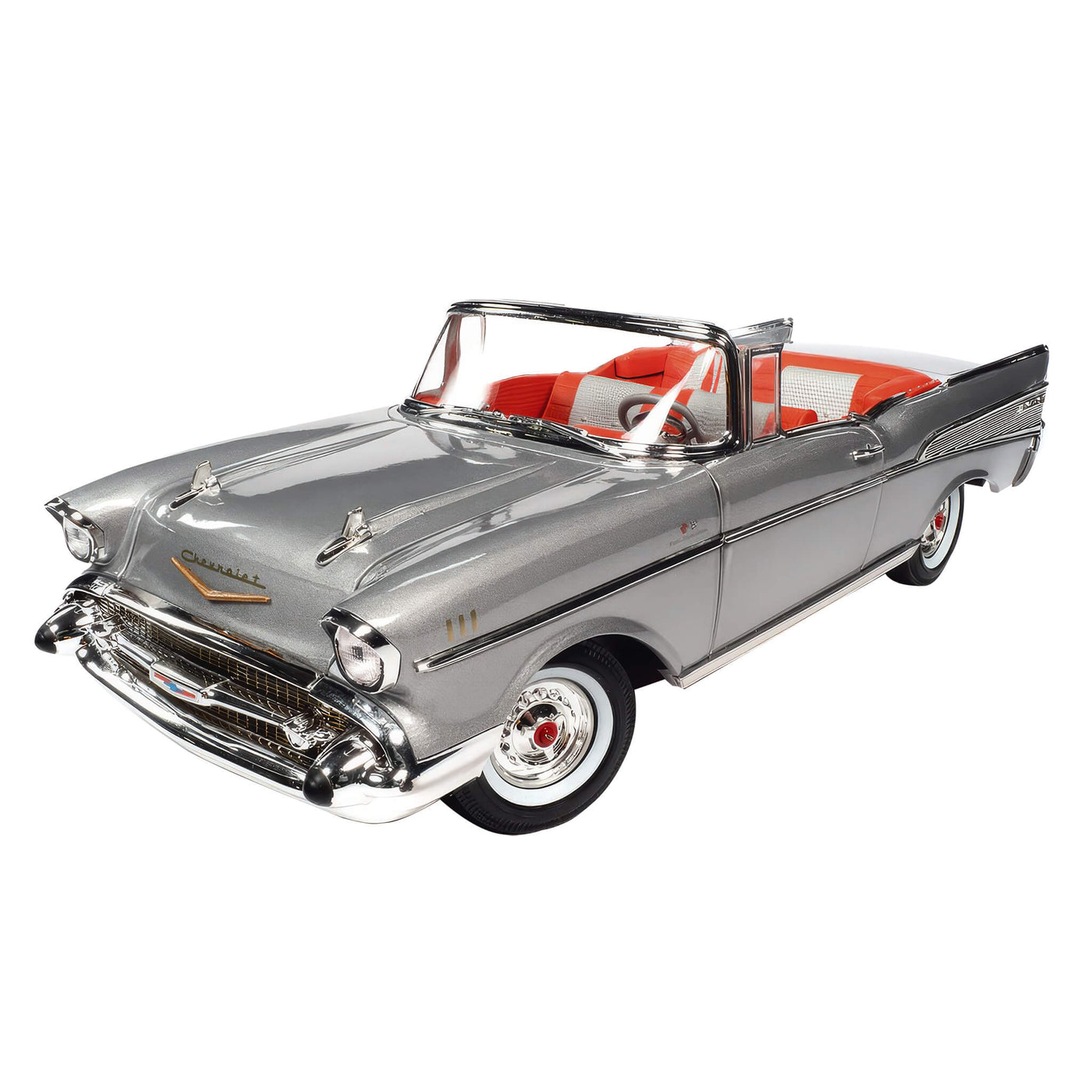 Daniel Steiger 1957 Chevrolet Bel Air Convertible - Silver