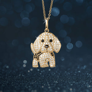Dazzling Dog Pendant