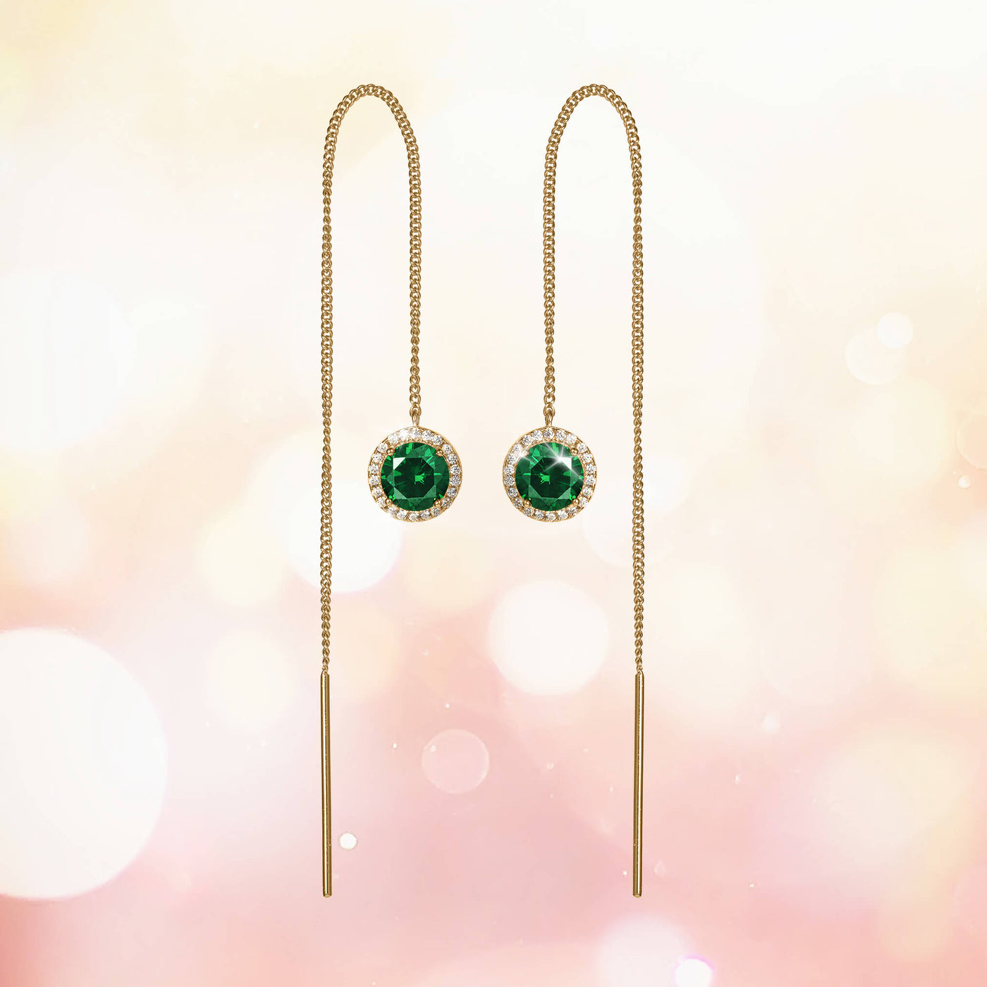 Daniel Steiger Whispering Willow Threader Earrings