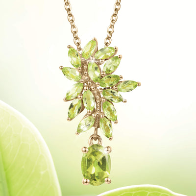 Daniel Steiger Peridot Cascade Pendant