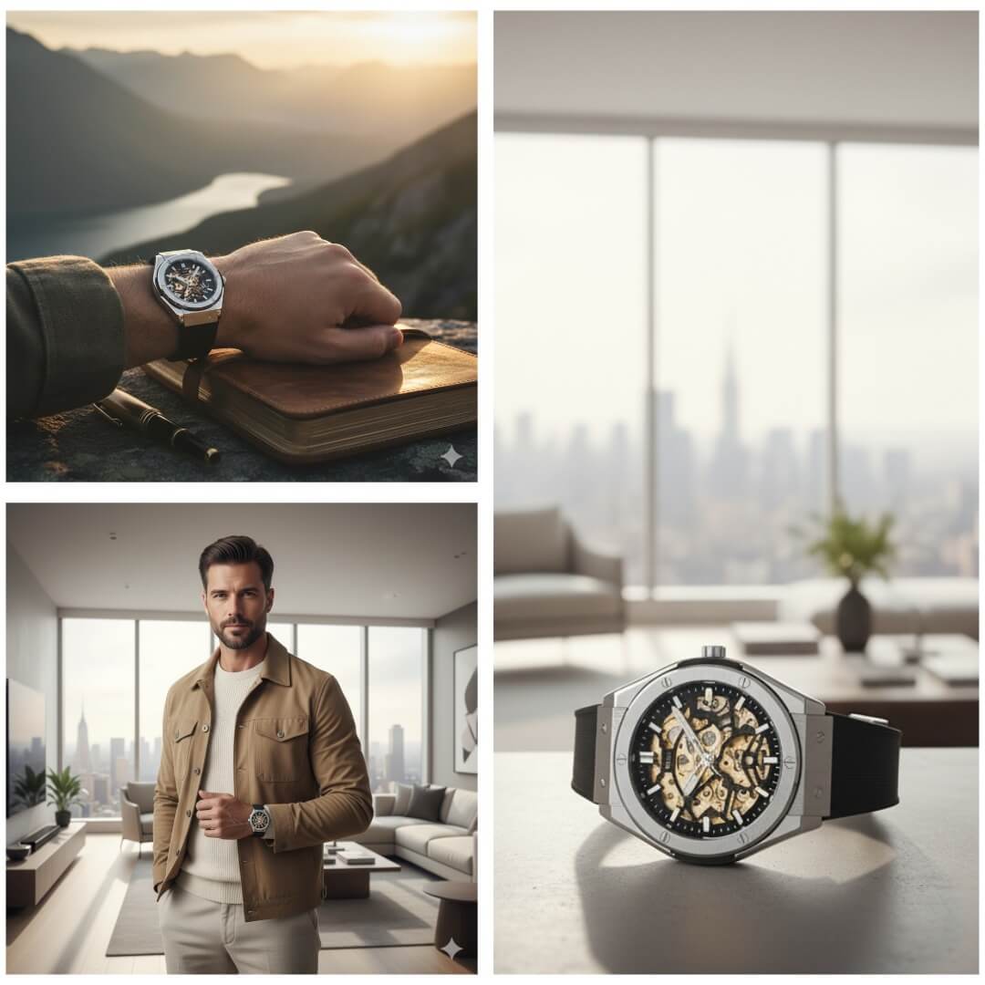 Grandmaster Automatic Steel Watch