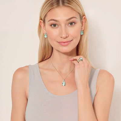 Daniel Steiger Eden Green Amethyst Ring