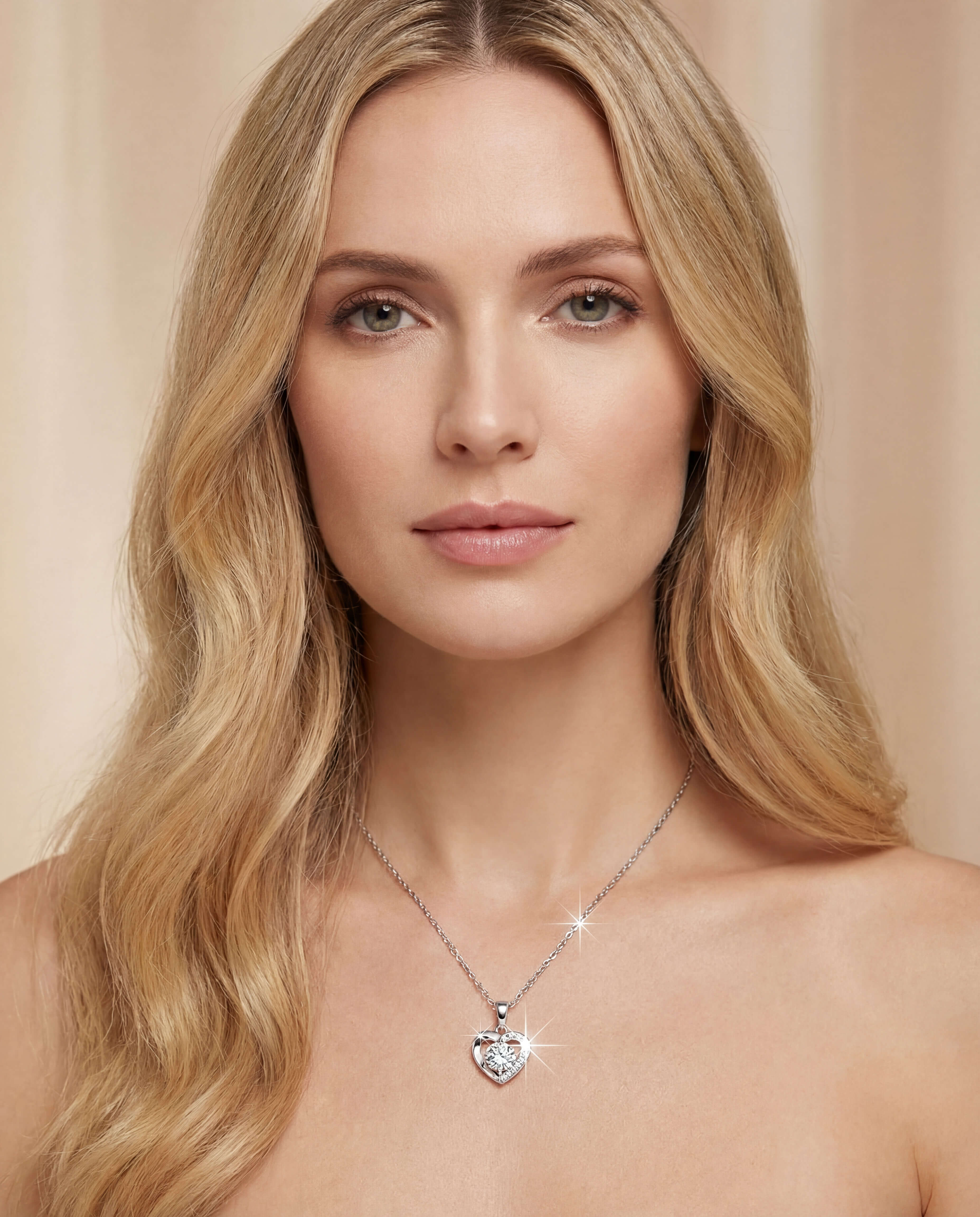 Daniel Steiger Radiant Love Moissanite Pendant