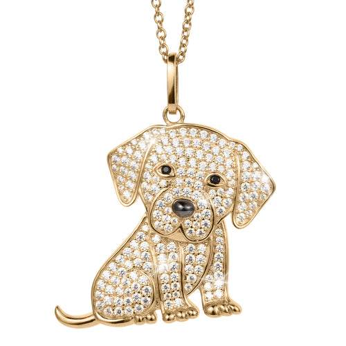 Daniel Steiger Golden Pup Pendant
