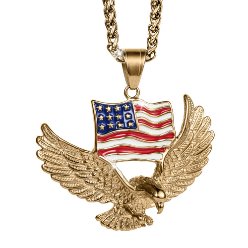 Daniel Steiger Liberty Eagle Pendant