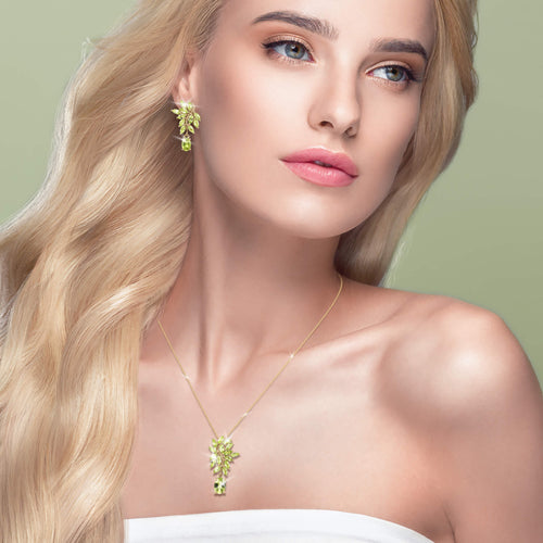 Daniel Steiger Peridot Cascade Pendant