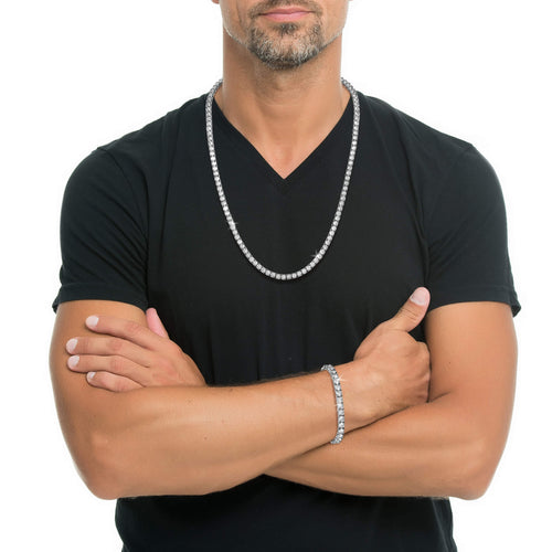 Daniel Steiger Billionaire Steel Men’s Bracelet