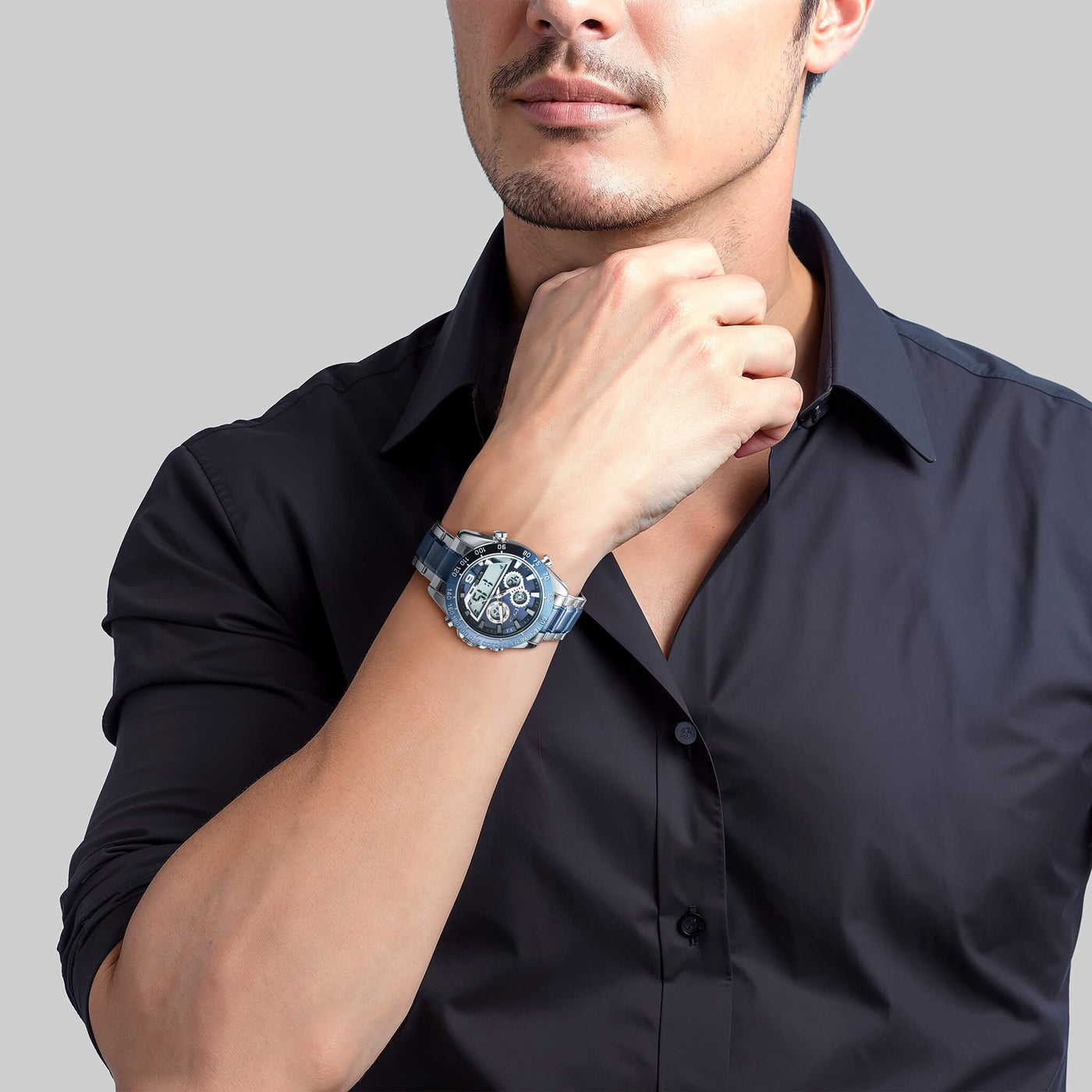 Daniel Steiger Tech Titan Two-Tone Men's Watch