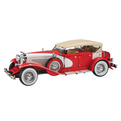 Daniel Steiger 1934 Duesenberg II SJ Phaeton Red & White