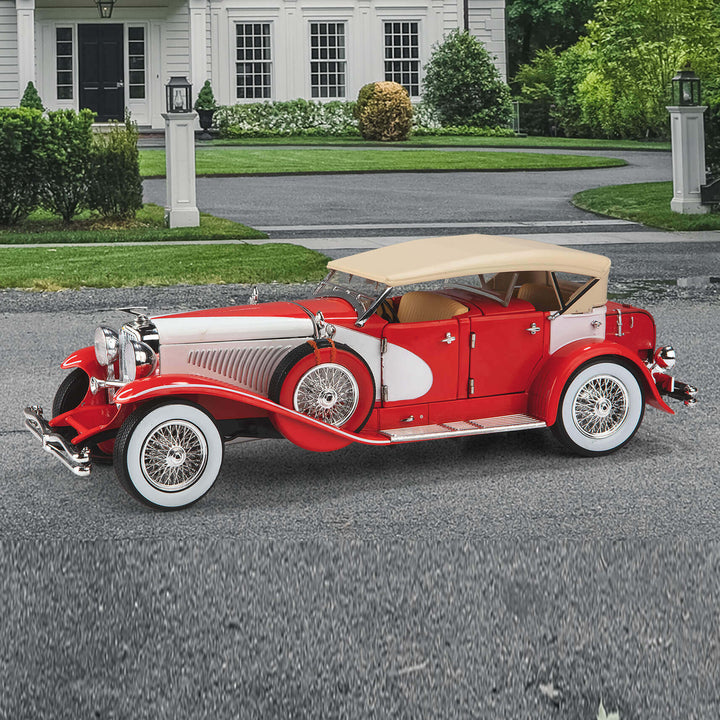 Daniel Steiger 1934 Duesenberg II SJ Phaeton Red & White