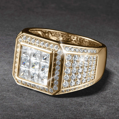Daniel Steiger Golden Mirage Men's Ring