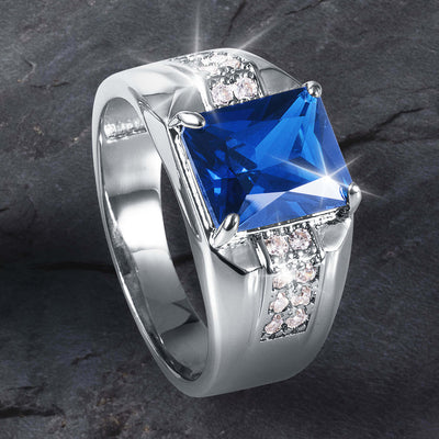 Daniel Steiger Contender Blue Men's Ring