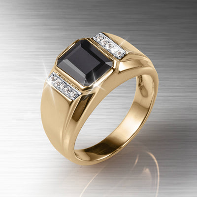 Daniel Steiger Sentinel Onyx Men's Ring