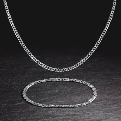 Daniel Steiger Tesoro Verso Silver Curb Collection