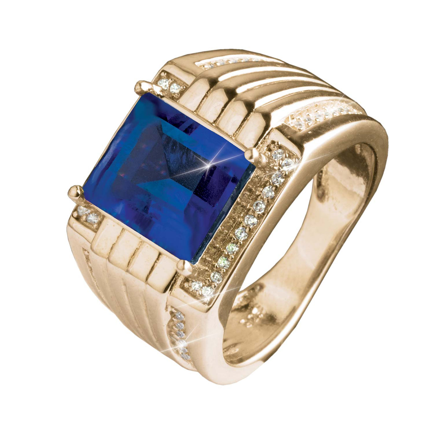 Daniel Steiger Blue Ice Men's Ring